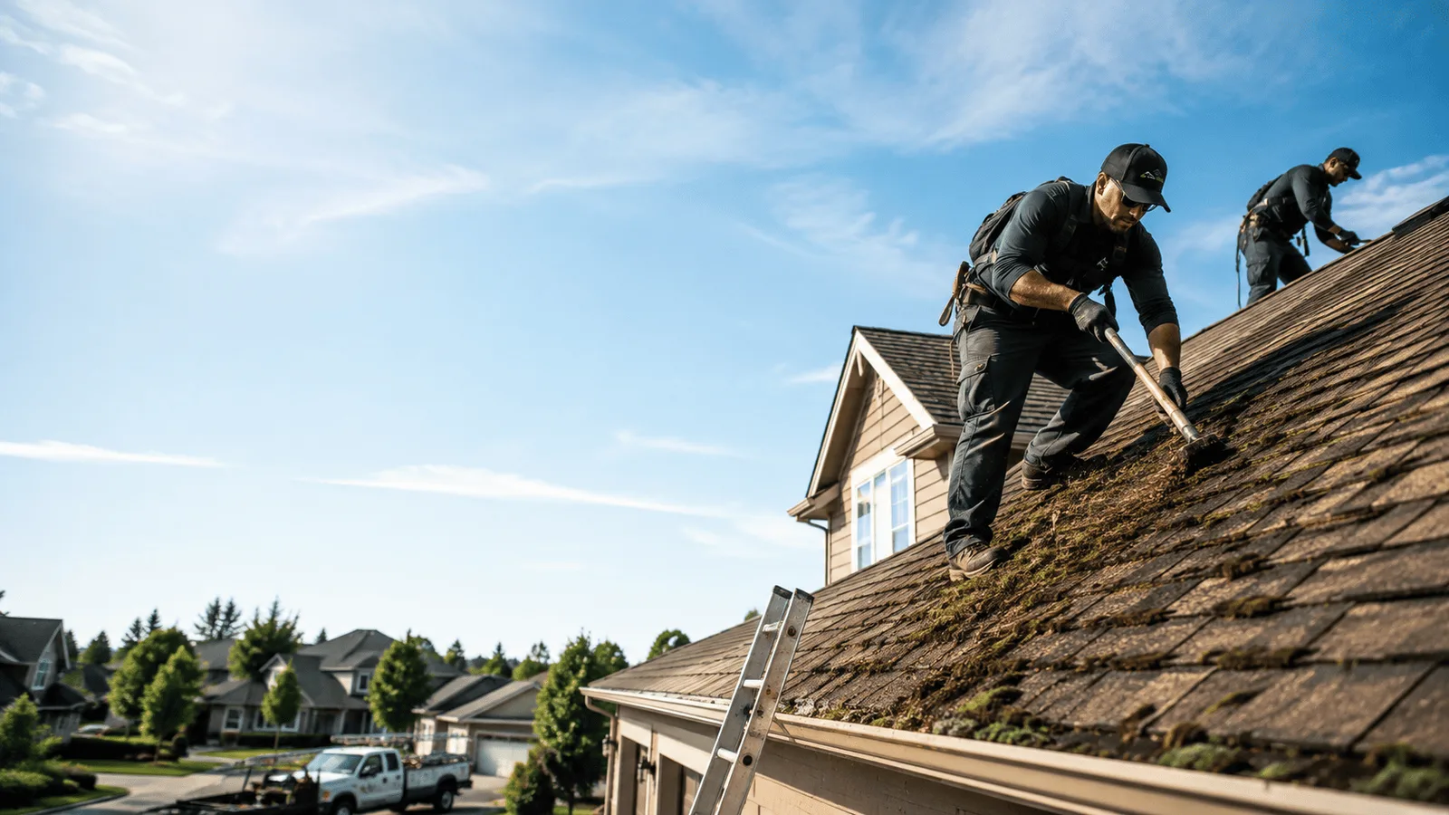Roof Moss Removal in Carnegie, OK near me